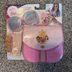 Disney Princess Style World Traveler Set - Pink and Gold